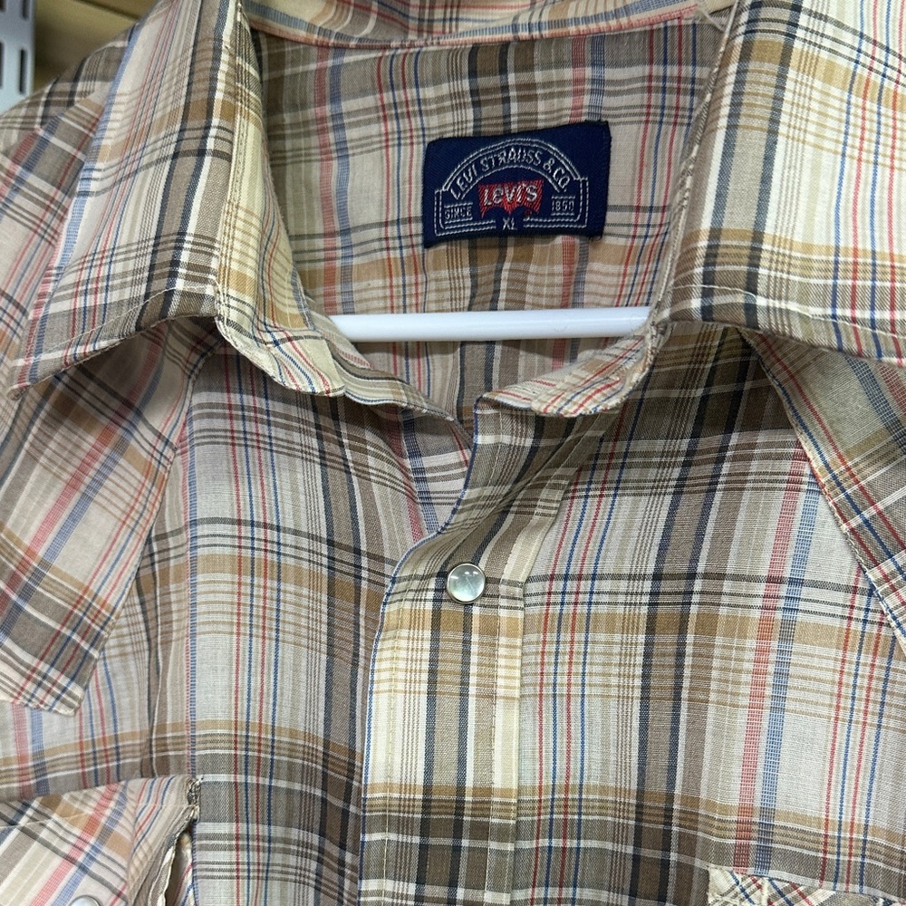 Levi's Men's Multicolor Plaid Shirt